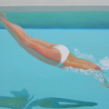 Acrylic on Canvas, 48" x 24"