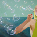 Acrylic on Canvas, 48" x 24"