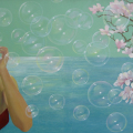 Oil on Linen, 52" x 24"